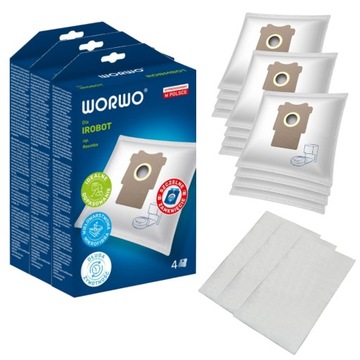 12x Worki do odkurzacza iROBOT Clean Base Roomba