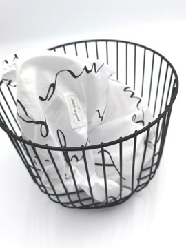 Poduszka ciążowa + dwie powłoczki - napisy + szary velvet