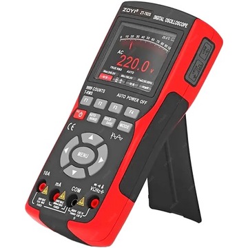 ИЗМЕРИТЕЛЬ ЭЛЕКТРИЧЕСКОГО ТОКА 2в1 ЦИФРОВОЙ МУЛЬТИМЕТР ОСЦИЛЛОСКОП ZOYI ZT702S
