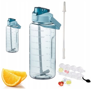 Bidon Butelka Na Wodę Water Jug 2L przenośny
