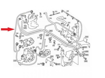 PRZEWÓD PALIWOWY ELASTYCZNY MERCEDES SPRINTER CDI