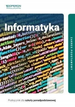 Informatyka 1 LO OPERON Podręcznik podstawowy jkl