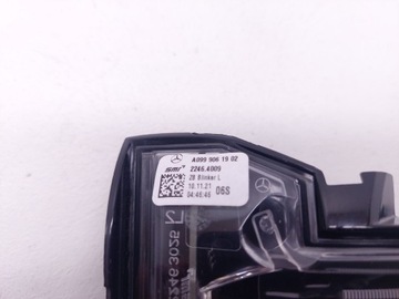 MERCEDES BENZÍN W177 CLA SMĚROVKA BLIKAČ ZRCÁTKO PRAVÉ A0999061902