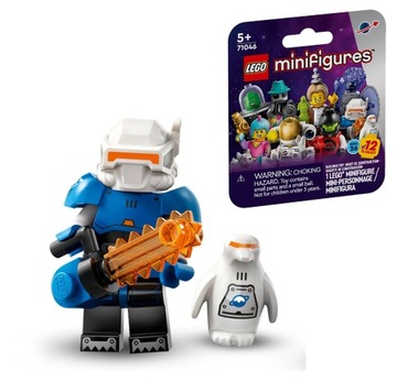 LEGO Minifigures SERIA 26 71046 Odkrywczyni lodowej planety i pingwin NOWA