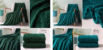 ТОЛСТОЕ ОДЕЯЛО С РЕЗЬБОЙ «ЕЛОЧКА» 200x220 PLED BEDWEIGHT