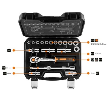 NEO Торцевые ключи 1/2
