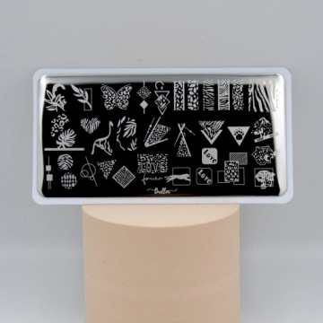 Briller Blaszka do stempli stamping