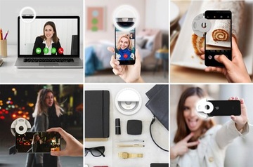 КОЛЬЦЕВАЯ ЛАМПА ДЛЯ СЕЛФИ ДЛЯ ТЕЛЕФОНА USB LED