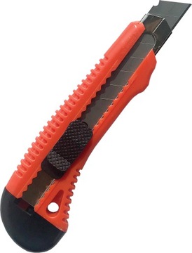 НОЖ СТАЛЬНОЙ 18 ММ GERTU С ЛОМАТЫМ ЛЕЗВИЕМ