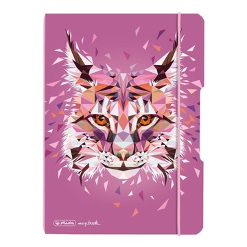 Notatnik notes A5 PP Flex my.book, Wild Animals