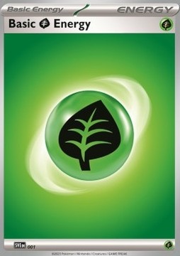 Oryginalna Karta Pokemon - Energia - Grass Energy