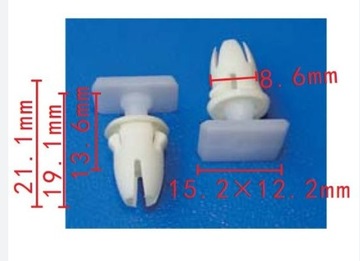 10X ЗАЖИМЫ ДЛЯ ПРОКЛАДКИ ДВЕРНОЙ НАКЛАДКИ MERCEDES W210