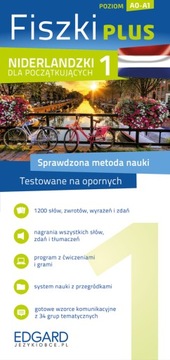 Niderlandzki Fiszki PLUS dla początkujących /Edgard