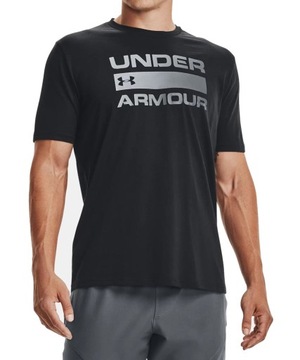 T-shirt męski Under Armour 1329582-001 - czarny S