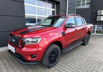 Ford Ranger V Podwójna kabina Facelifting 2019 2.0 EcoBlue 213KM 2022 Ford Ranger 2.0 EcoBlue 213KM STORMTRAK Automat 4X4 SalonPL FV23 2.0 213KM, zdjęcie 2