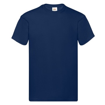 Koszulka T-shirt Fruit of the LOOM Navy L