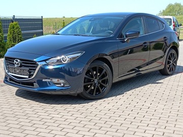 Mazda 3 III Hatchback Facelifting 2.0 SKYACTIV-G 120KM 2018 Mazda 3 2.0 Skyactiv FULL LED Navi Kamera Grzana kierownica