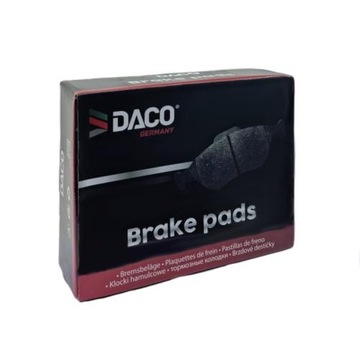 ЗАДНИЕ ТОРМОЗНЫЕ КОЛОДКИ DACO CITROEN OPEL PEUGEOT