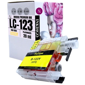 Tusz LC-123Y do Brother DCP-J 132 152 172 552 4110