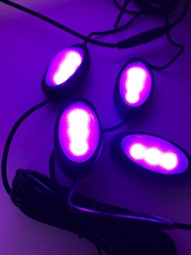 Светодиодное освещение для автомобиля, RGB ленты, пульт дистанционного управления.