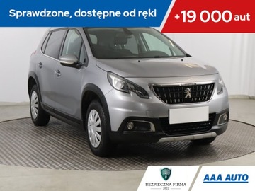 Peugeot 2008 I SUV Facelifting 1.2 PureTech 110KM 2017 Peugeot 2008 1.2 PureTech, Salon Polska