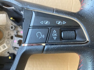 МНОГОФУНКЦИОНАЛЬНОЕ РУЛЕВОЕ КОЛЕСО SEAT LEON III FR