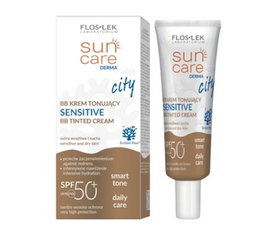 Sun Care BB Krem tonujący SPF50+ 30ml FLOS - LEK