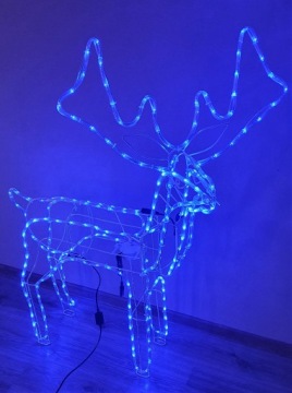 БОЛЬШОЙ СИНИЙ СВЕТОДИОД ДВИЖУЩЕЙСЯ ГОЛОВЫ ОЛЕНЯ