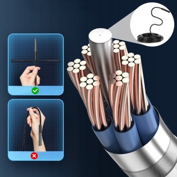 ЭНДОСКОПНАЯ КАМЕРА ДЛЯ ПРОВЕРКИ 5М, КАЧЕСТВО FULL HD, USB-ЭНДОСКОПИЧЕСКАЯ, ВОДОНЕПРОНИЦАЕМАЯ