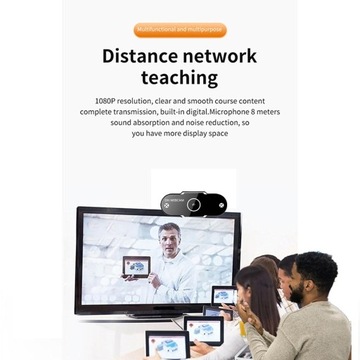 HD USB-камера для ПК, ноутбука, настольного компьютера 1080P
