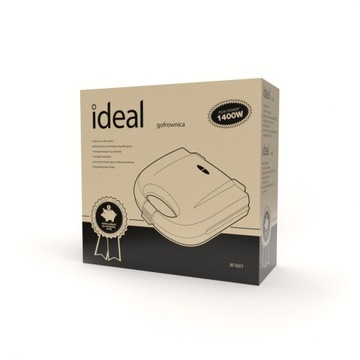 Вафельница на 2 хрустящие вафли МОЩНАЯ 1400 Вт