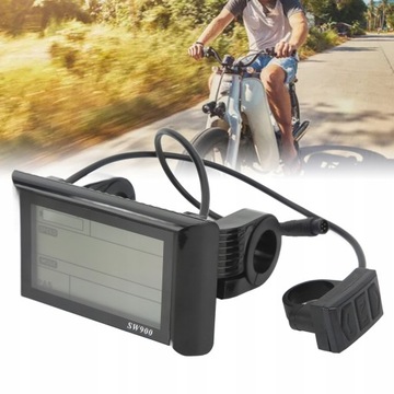 ROWER ELEKTRYCZNY WYŚWIETLACZ LCD SW900 WODOODPO