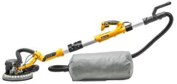 SZLIFIERKA DO GIPSU ŻYRAFA GŁADZI TYNKÓW LED Z ODSYSEM PAPIER WALIZKA WOREK