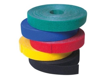 LOGILINK KAB0053 LOGILINK - Opaska kablowa na rzepy 4m niebieska