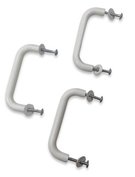 3x UCHWYT MEBLOWY 80 mm SZAFEK RĄCZKA TWORZYWO