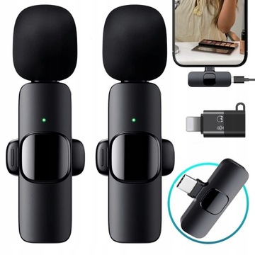 БЕСПРОВОДНОЙ МИКРОФОН ДЛЯ IPHONE/USB-C
