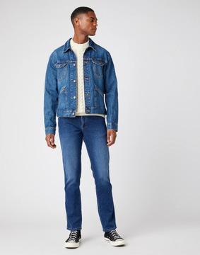 WRANGLER HEMP KNITM MĘSKI SWETER KLASYCZNY M