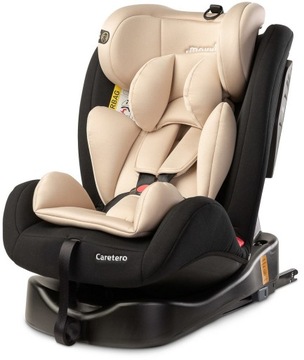 FOTELIK SAMOCHODOWY MOKKI ISOFIX 0-36 KG CARETERO