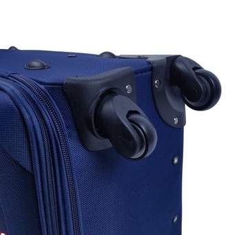 БОЛЬШОЙ ЧЕМОДАН НА КОЛЕСАХ ПУТЕШЕСТВЕННЫЙ БАГАЖНИК DIAMOND Soft XL 28 дюймов Ruby C330