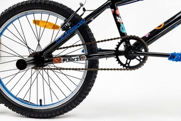 Карбоновый велосипед BMX Stickbomb 20 Rotor Pegi 360 Blue HIT 2024