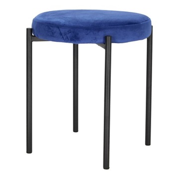 TABORET Stołek DO KUCHNI Madona VIC niebieski