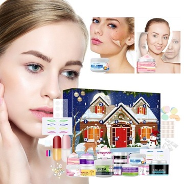 24 Grids Family's Makeup Blind Box of Christmas