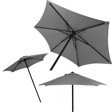 DUŻY PARASOL OGRODOWY 200 cm SKŁADANY do OGRODU