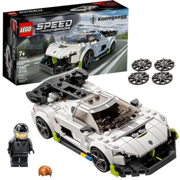 Модель автомобиля KOENIGSEGG Jesko LEGO 76900 + ПОДАРОЧНАЯ СУМКА LEGO