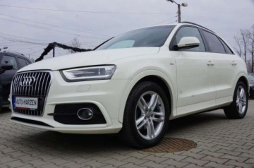 Audi Q3 I SUV 2.0 TDI 177KM 2013 Audi Q3 2.0 TDI CR 177 KM 4x4, S-Line, Navi, Polskora, Czarny sufit, GWARA, zdjęcie 4