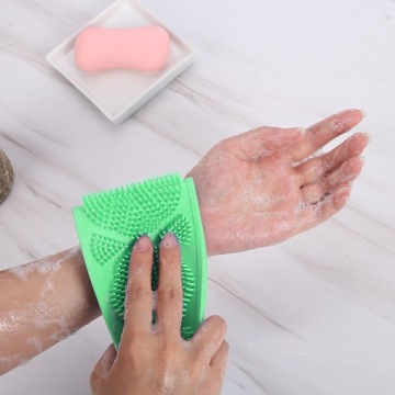 СИЛИКОНОВАЯ ЩЕТКА-ШАЙБА ДЛЯ МАССАЖЕРА ДЛЯ МЫТЬЯ СПИНЫ