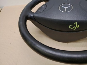 РУЛЕВОЕ КОЛЕСО + КОЖАНАЯ ПОДУШКА БЕЗОПАСНОСТИ MERCEDES E-CLASS W211 02-06 ПРЕДВАРИТЕЛЬНЫЙ ПОДЪЕМ