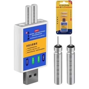 CR-425 Ładowarka USB + 2 akumulatorki CR425 do spławików LIR425