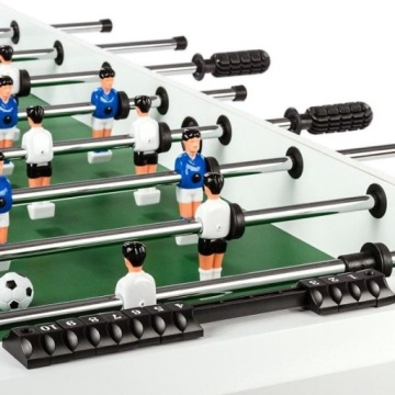 БЕЛЫЙ ФУТБОЛЬНЫЙ СТОЛ ТРАМБАМБУЛА ИГРАЮТ В ФУТБОЛ