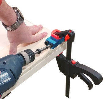 SZABLON PRZYRZĄD DO POŁĄCZEŃ NIEWIDOCZNYCH UKRYTYCH ZESTAW WIERTEŁ 18 EL